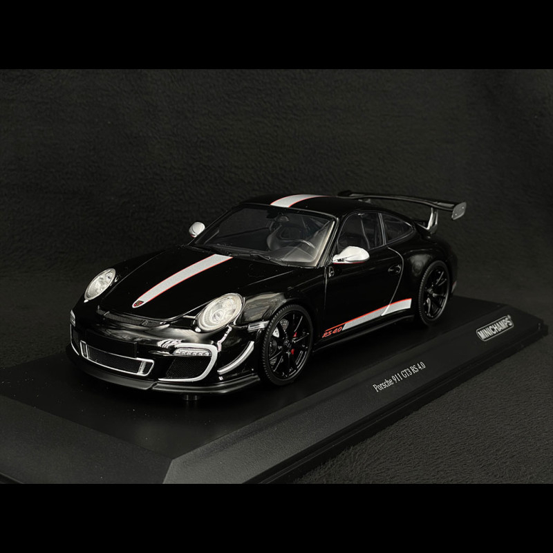 Porsche 911 GT3 RS 4.0 Type 997 2011 Black 1/18 Minichamps 155062220