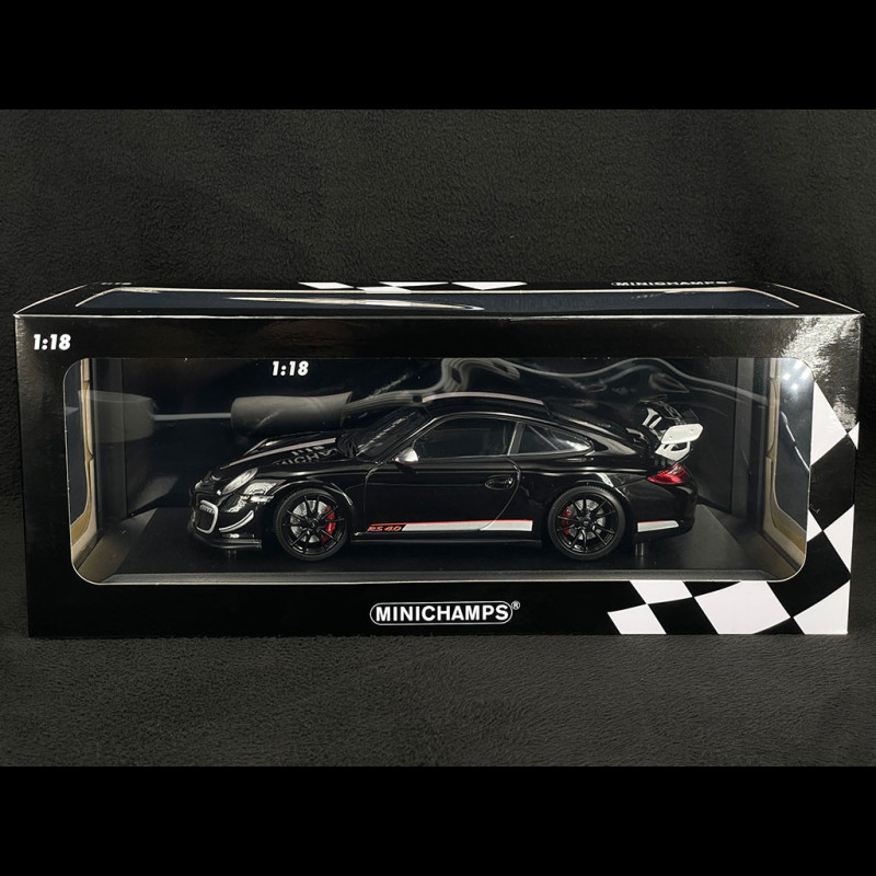 Porsche 911 (997) GT3 RS 4.0 2011 Noire - Maquette 1/18 Bburago - NEUVE