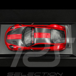 Porsche 911 GT2 RS MR Manthey Racing Type 991 2018 Record du Tour Nordschleife Rouge Indien 1/18 Minichamps MR-911-GT2RS-1804