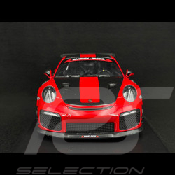 Porsche 911 GT2 RS MR Manthey Racing Type 991 2018 Record du Tour Nordschleife Rouge Indien 1/18 Minichamps MR-911-GT2RS-1804