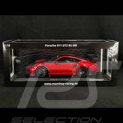 Porsche 911 GT2 RS MR Manthey Racing Type 991 2018 Record du Tour Nordschleife Rouge Indien 1/18 Minichamps MR-911-GT2RS-1804