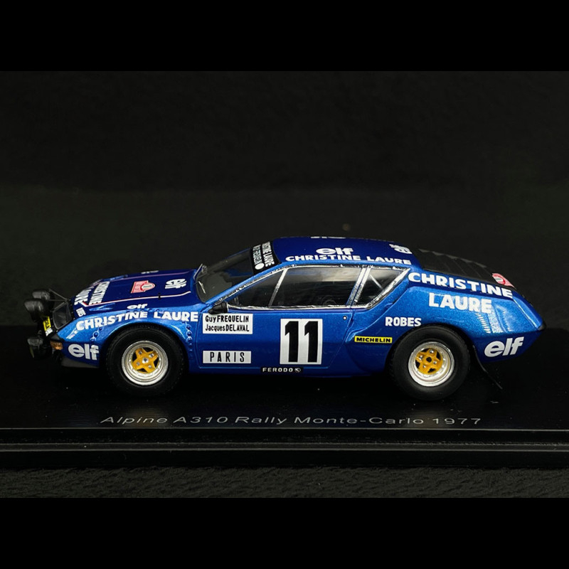 1:43 Spark Renault Alpine A310 #11 Rally Montecarlo 1975 A.Warmbold