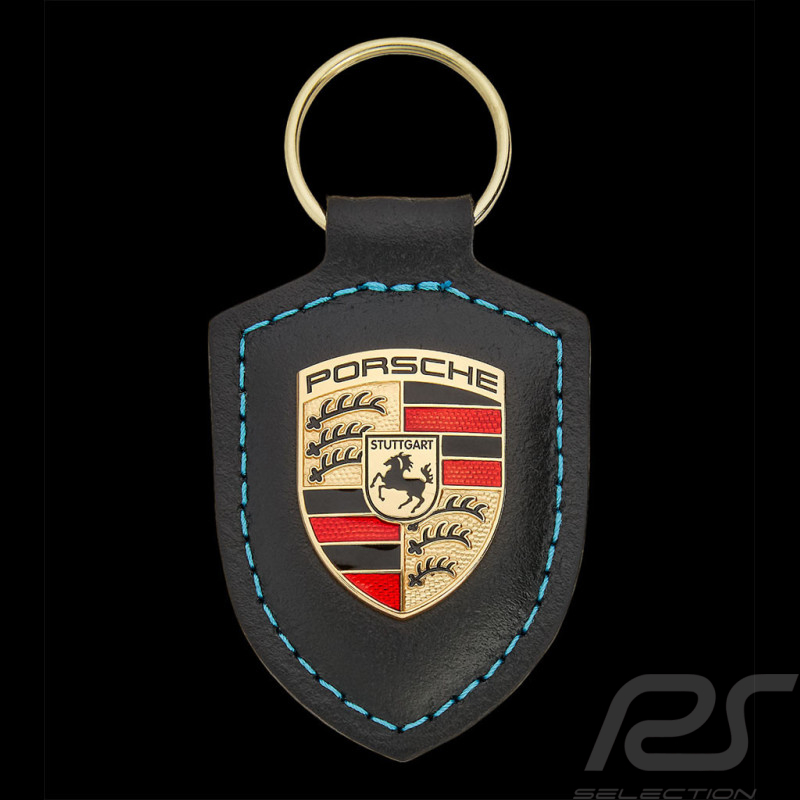 Porte-Clés en Cuir Porsche Cayennne/Boxster/Panamera/Macan/Taycan