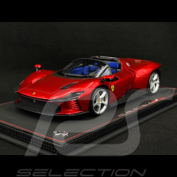 Ferrari Daytona SP3 Icona 2022 Open Roof Magma Red Metallic 1/18 BBR P18214A