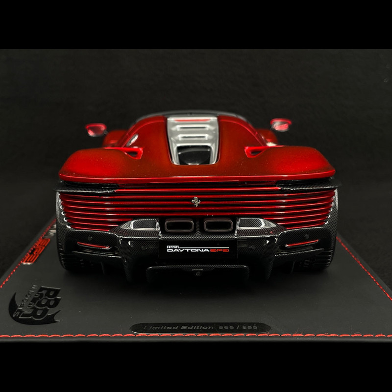 1:18 BURAGO Ferrari Daytona Sp3 Spider Open Roof 2022 Magna Met Red  BU16913R MMC