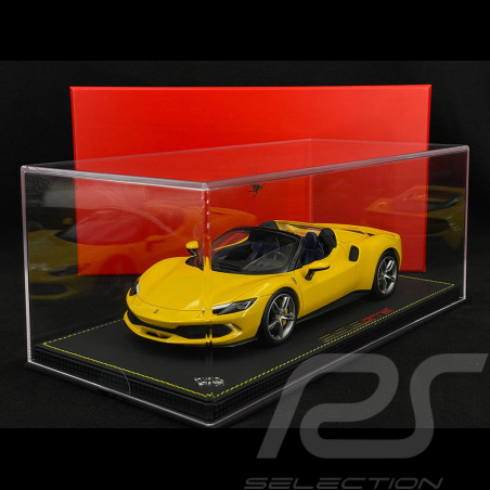 Ferrari 296 GTS Spider 2022 Jaune Modena 1/18 BBR P18215C