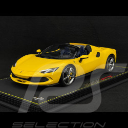 Ferrari 296 GTS Spider 2022 Jaune Modena 1/18 BBR P18215C