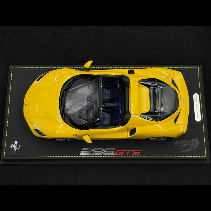 BBR BBRC264C 1/43 Ferrari 296 GTB Giallo Modena Modèle Voiture Limité EUR 419,26 - FR