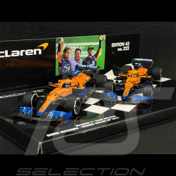 McLaren MCL35M Set 1er et 2ème GP Italie 2021 Ricciardo / Norris 1/43 Minichamps 532210304