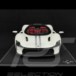 Ferrari Daytona SP3 Icona 2022 Open Roof Italia White 1/18 BBR P18214B