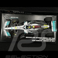 Lewis Hamilton Mercedes-AMG W13 E n° 44 3ème Grand Prix F1 Bahrein 2022 1/43 Minichamps 417220144