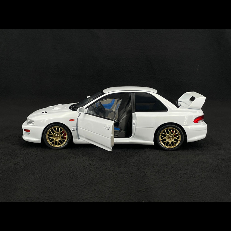 Subaru Impreza 22B 1998 White 1/18 Solido S1807404