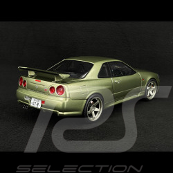 Nissan GT-R R34 Skyline 1999 Lichtgrün metallic 1/18 Solido S1804308