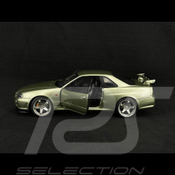 Nissan GT-R R34 Skyline 1999 Lichtgrün metallic 1/18 Solido S1804308