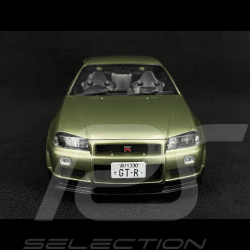 Nissan GT-R R34 Skyline 1999 Lichtgrün metallic 1/18 Solido S1804308