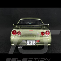 Nissan GT-R R34 Skyline 1999 Lichtgrün metallic 1/18 Solido S1804308