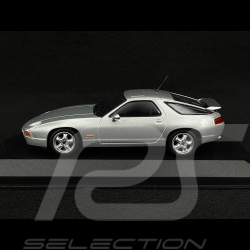 Porsche 928 GTS 1991 Zermatt silver metallic 1/43 Minichamps 940068105