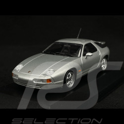 Porsche 928 GTS 1991 Gris argent métallisé 1/43 Minichamps 940068105