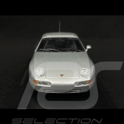 Porsche 928 GTS 1991 Gris argent métallisé 1/43 Minichamps 940068105