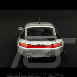 Porsche 928 GTS 1991 Gris argent métallisé 1/43 Minichamps 940068105