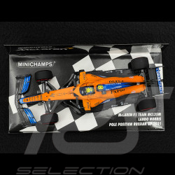 Lando Norris McLaren MCL35M n° 4 7ème Grand Prix F1 Russie 2021 1/43 Minichamps 537215904
