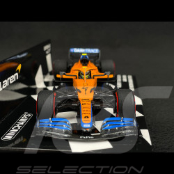 Lando Norris McLaren MCL35M n° 4 7th 2021 Russian F1 Grand Prix 1/43 Minichamps 537215904