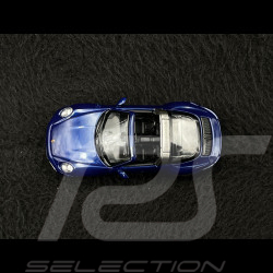 Porsche 911 Targa 4 Type 992 2020 Gentian blue metallic 1/87 Minichamps 870069061