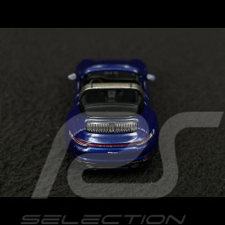 Porsche 911 Targa 4 Type 992 2020 Bleu gentiane métallisé 1/87 Minichamps 870069061