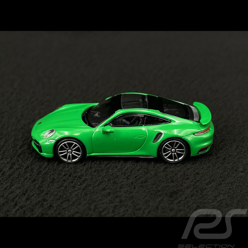Porsche 911 Turbo S Type 992 2020 Vert Python 1/87 Minichamps 870069070