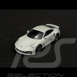 Porsche 911 Turbo S Type 992 2020 Gris glacé métallisé 1/87 Minichamps 870069072