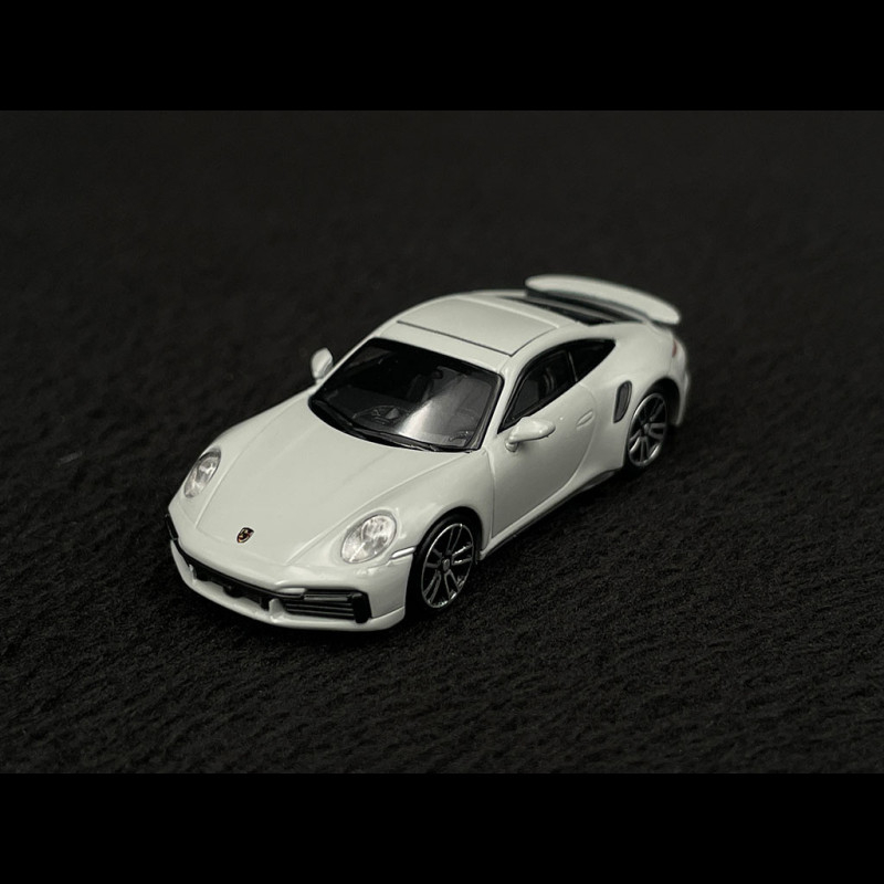 Porsche 911 Turbo S Type 992 2020 Ice grey metallic 1/87 Minichamps ...