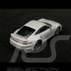 Porsche 911 Turbo S Type 992 2020 Eisgrau metallic 1/87 Minichamps 870069072