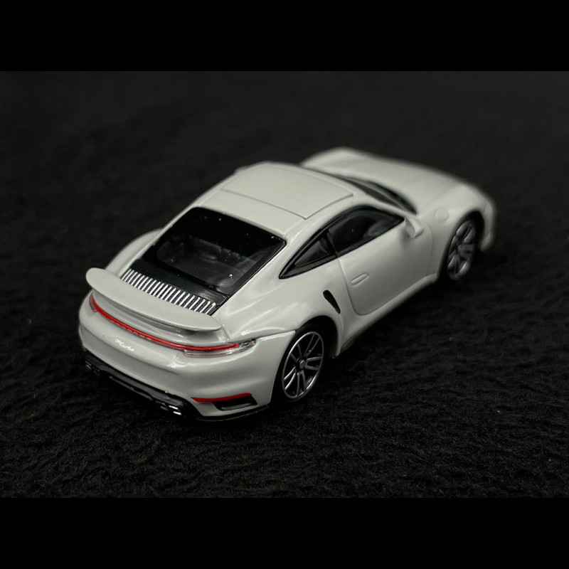 Voiture sportive PORSCHE 911 Turbo de 1990 de couleur bleue métallisée