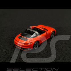 Porsche 911 Targa 4 Type 992 2020 Lavaorange 1/87 Minichamps 870069061