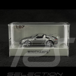 Porsche 911 Targa 4 Type 992 2020 Vert Aventurine métallisé 1/87 Minichamps 870069064