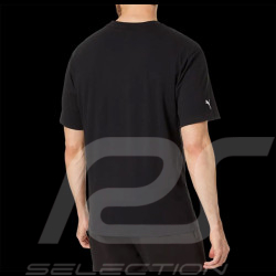T-shirt Ferrari Leclerc Sainz F1 Team Puma Welcome Speedsters Las Vegas Noir 701227990-001 - mixte