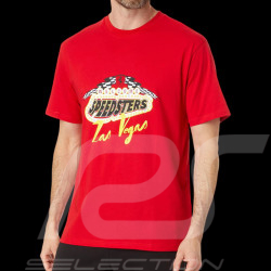T-shirt Ferrari Leclerc Sainz F1 Team Puma Welcome Speedsters Las Vegas Rouge 701227990-002 - mixte