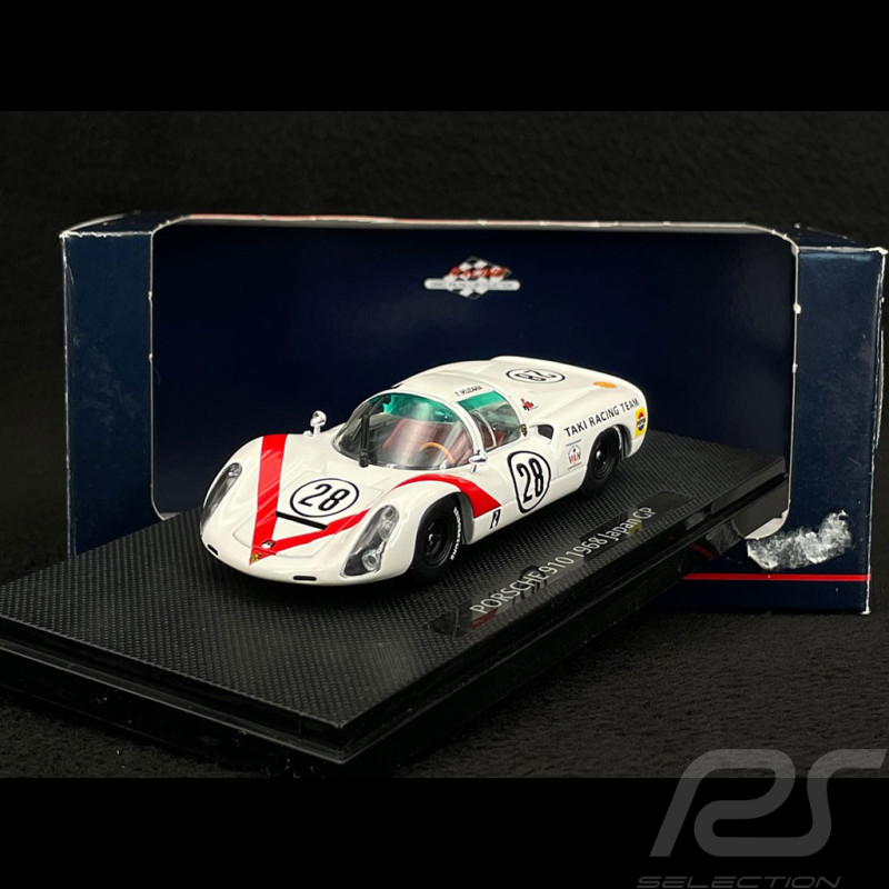 Porsche 910 Grand Prix Japan 1968 n° 28 Taki Racing Team 1/43 Ebbro 638