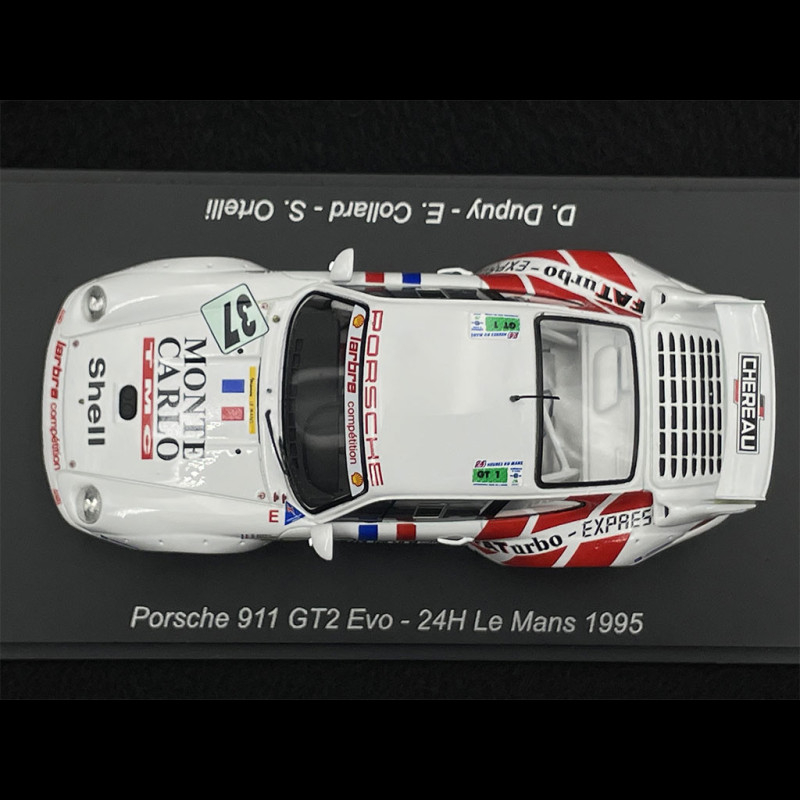 Porsche 911 GT2 Evo n° 37 24h Le Mans 1995 Larbre Competition 1/43 Spark  S4446