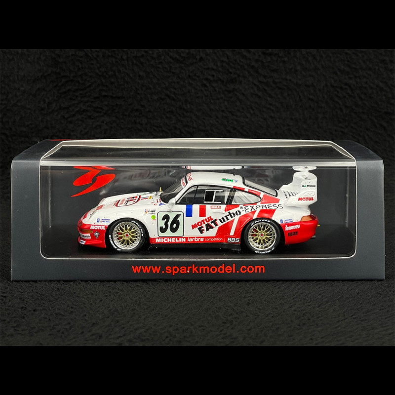 Spark WR LM N°8 24H Du Mans 1995 - Miniature 1/43 Peugeot En Boîte (AG F7)