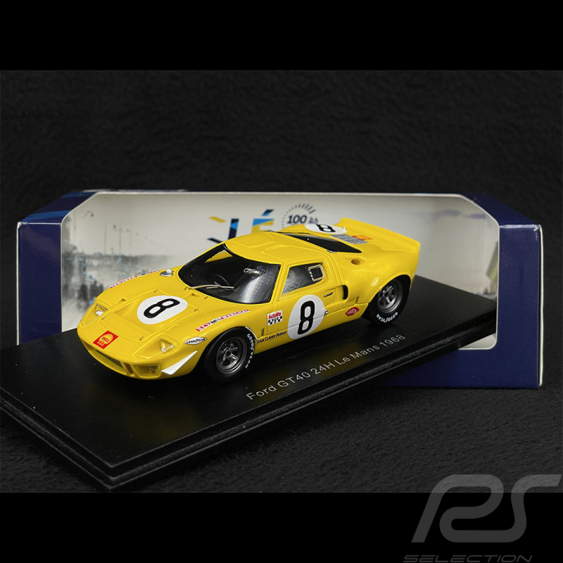 Ford GT40 Mk I Nr 8 24h Le Mans 1968 Claude Dubois 1/43 Spark S4540