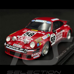 Porsche 934 n° 58 24h Le Mans 1976 G.V.E.A. Porsche Club Romand 1/43 Spark S9823