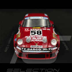 Porsche 934 n° 58 24h Le Mans 1976 G.V.E.A. Porsche Club Romand 1/43 Spark S9823