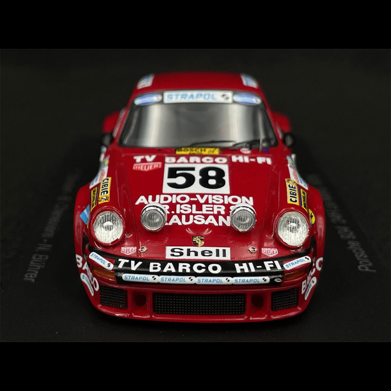 Porsche 934 No.65 19th 24H Le Mans 1976 B. Wollek - D. Pironi - M-C