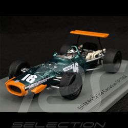 Pedro Rodriguez BRM P133 Nr 16 Platz 3. 1968 Canada F1 Grand Prix 1/43 Spark S5703