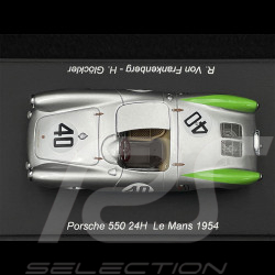 Porsche 550 n° 40 24h Le Mans 1954 Porsche KG 1/43 Spark S9709