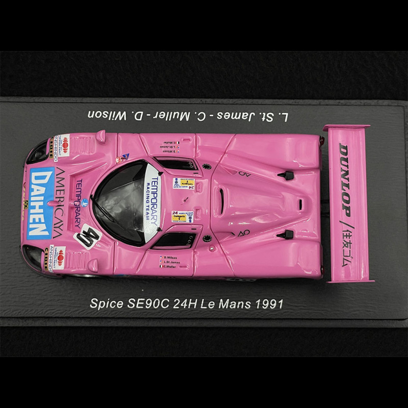 Spice SE90C n° 40 24h Le Mans 1991 Euro Racing 1/43 Spark S6823