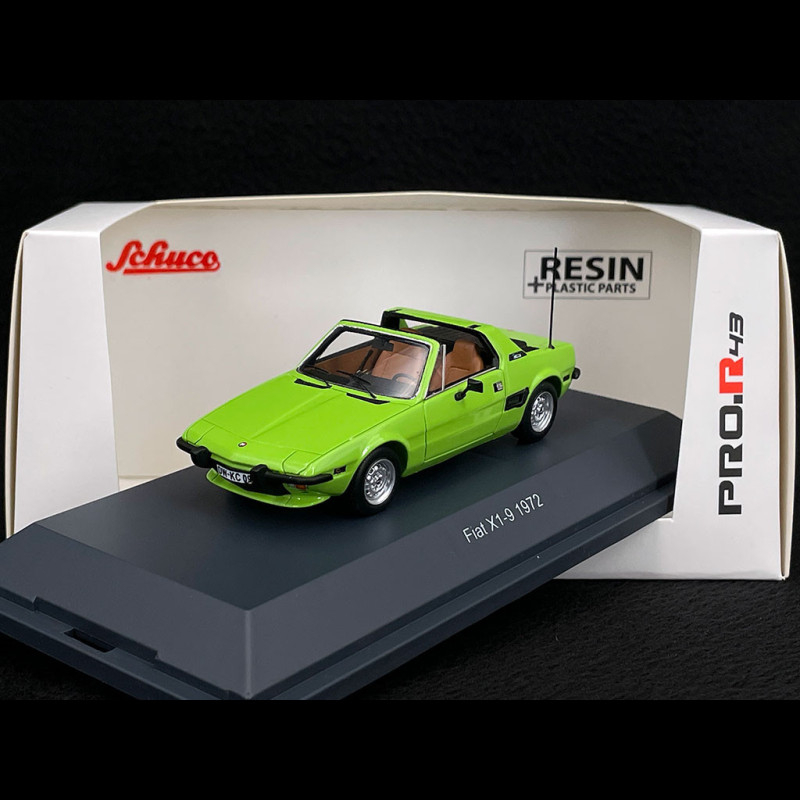 Fiat X 1/9 1972 Light green 1/43 Schuco 450927600