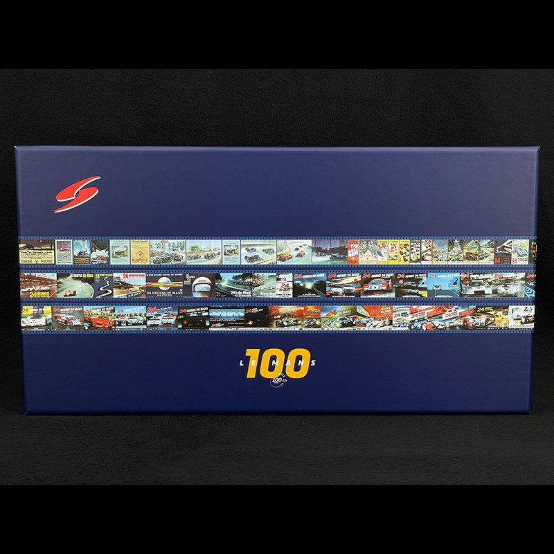Miniature Porsche 934 1977 1/43 Spark No.55 Danone 24h Le Mans 1977 J Fernandez E Baturone R Tarradas