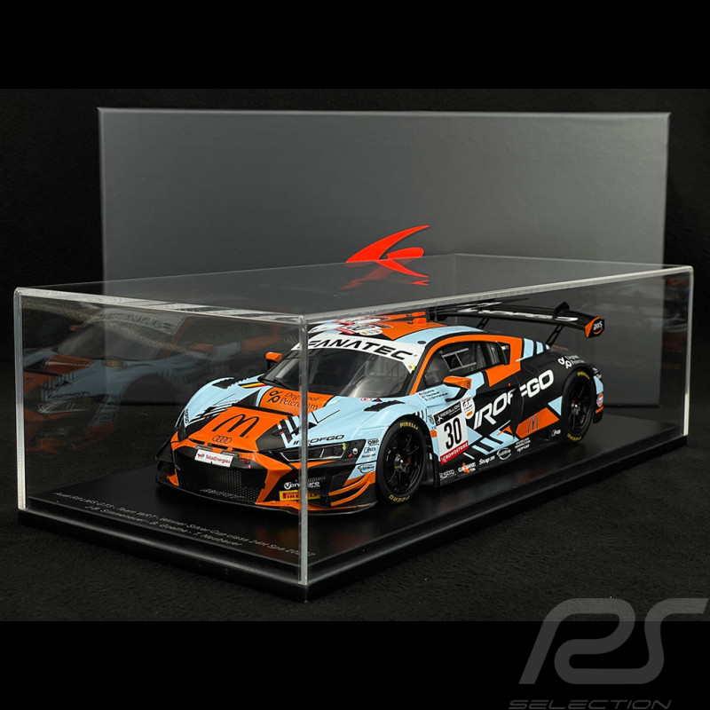 Audi R8 LMS GT3 n° 30 Vainqueur 24h Spa 2022 Team WRT 1/18 Spark 18SB052